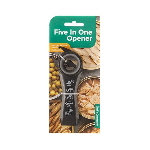1pack 5 in 1 Bottle Opener 14x5x2cm
