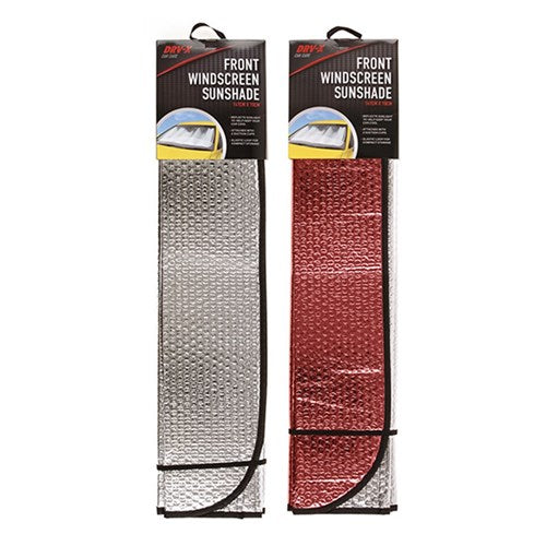 1pc Sunshade Car Windscreen 2 Asstd 146x70cm