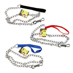1pc Dog Lead Chain 3 Assorted Colors Size 0.35x120cm