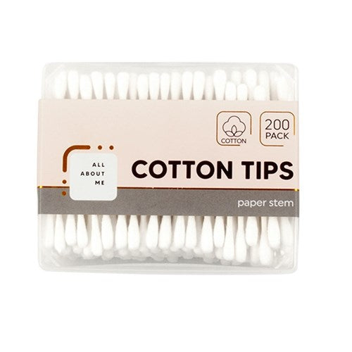 1pack Cosmetic Paper Buds 200pcs Paper Stem