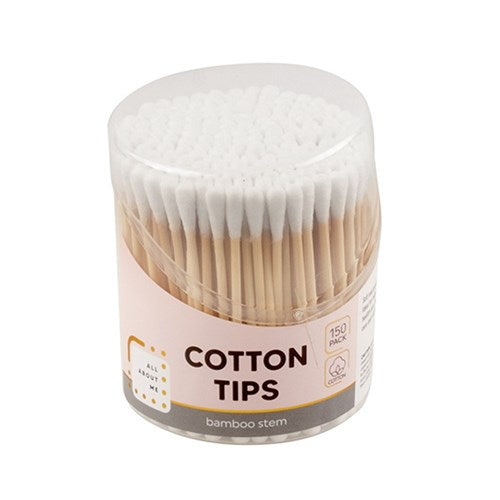 1pack Cotton Tips Set 150 in Flip Top Case