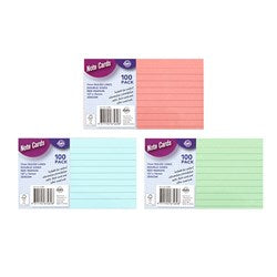 1pc Cards Note Flash Index Ruled 100pk 3Col P7.2 FSC Mix Credit