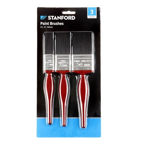 1pack Paint Brush Set 3 Asstd 25/37/50mm