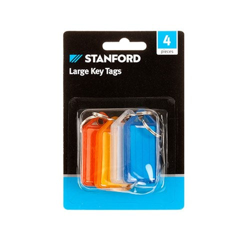 1pack Key Tags Large 4Pcs