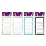 1pack List Shopping Magnetic 60sh 4 Asstd