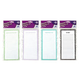 1pack List Shopping Magnetic 60sh 4 Asstd