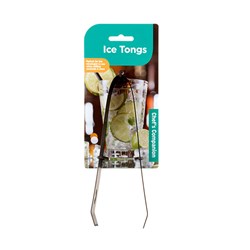 Matte Black Bar Ice Tongs