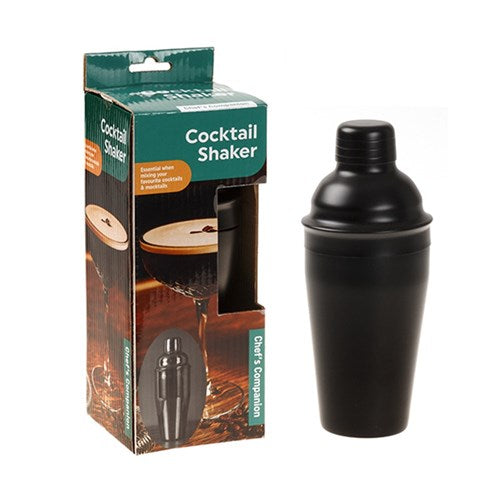 1pc Bar Cocktail Shaker Matte Black
