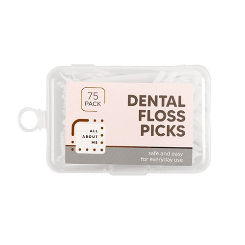 1pack Dental Floss Picks 75Pcs