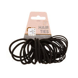1pack Hair Ties 30pcs Black