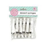 1pack Cake Dessert Syringe 5ml 12pcs 9x1cm