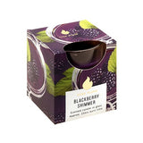 1pc Candle Scented in Glass Jar 25 Hour Blackberry Shimmer