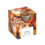 1pc Candle Scented in Glass Jar 25 Hour Pumpkin Spice Chai