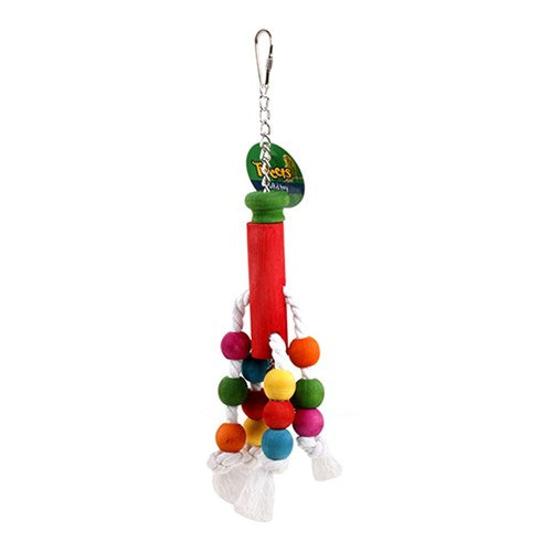Bird Toy w Bell 7x31cm