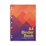 Book Binder A4 8mm Ruled 96pg 210x297mm P7.1 FSC Mix Credit