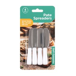 Pate Spreaders 4 Pack White