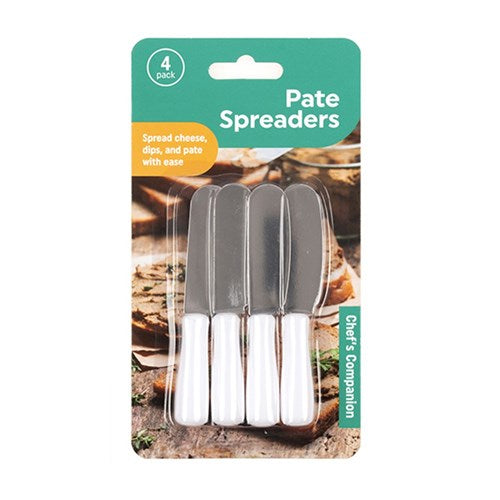 1pack Pate Spreaders 4 Pcs White