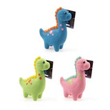 1pc Dog Toy Dinosaur 22cm Squeaky 3 Assorted Colors