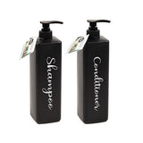1pc Soap Pump Dispenser Black 1L/1000mL