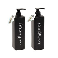 1pc Soap Pump Dispenser Black 1L/1000mL