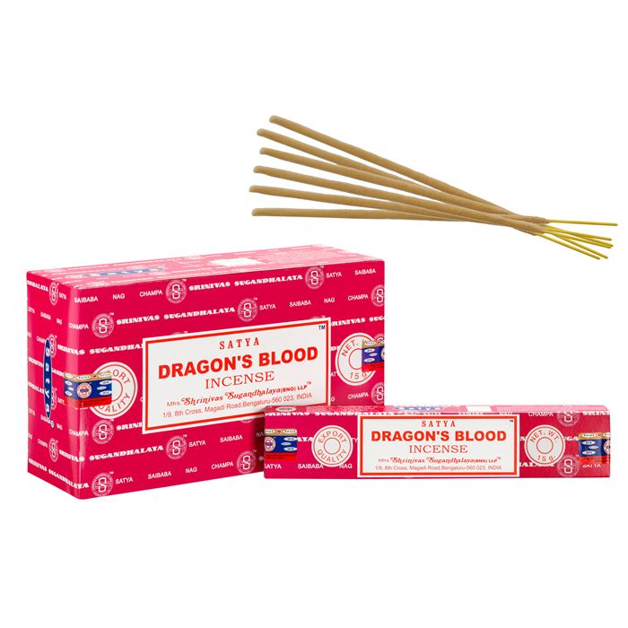 1 pack Satya Perfumed Incense Sticks - Dragon's Blood