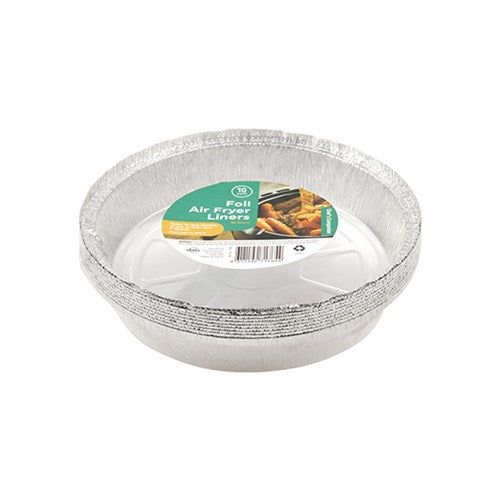 1pack Round Air Fryer Foil Liners 10 Pcs 18.5cm