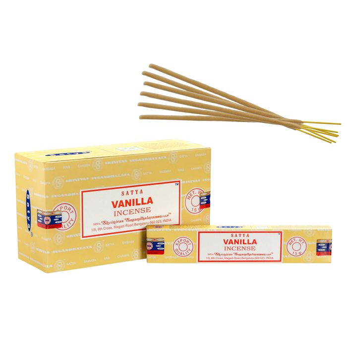 1 pack Satya Perfumed Incense Sticks - Vanilla