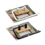 1pc Toilet Paper Holder Adhesive 10x15.5x3.5cm 2 Assorted Colors