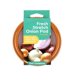 Fresh Stretch Onion Pod 12.5x12.5x2.5cm Brown