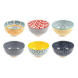 1pc Ceramic Bowl 11.5x11.5x6cm Assorted Designs