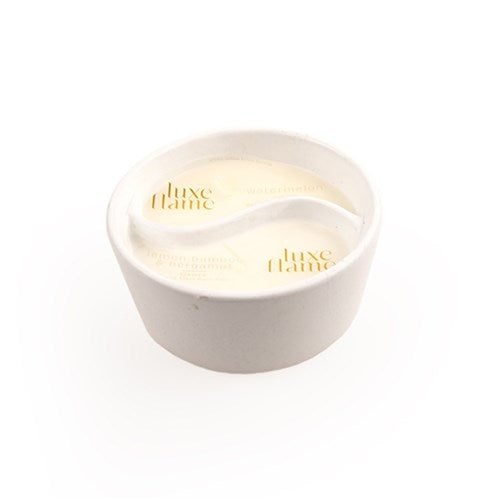 1pc Candle Scented 2in1 Ceramic Pot 15x7cm 12hrs