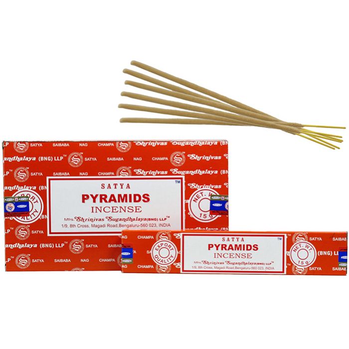 1 pack Satya Perfumed Incense Sticks - Pyramids