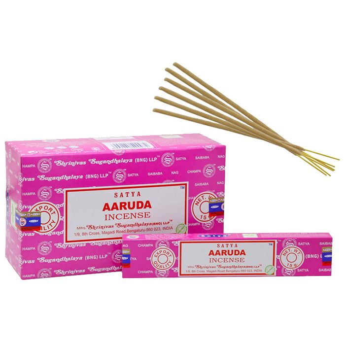 1 pack Satya Perfumed Incense Sticks - Aaruda
