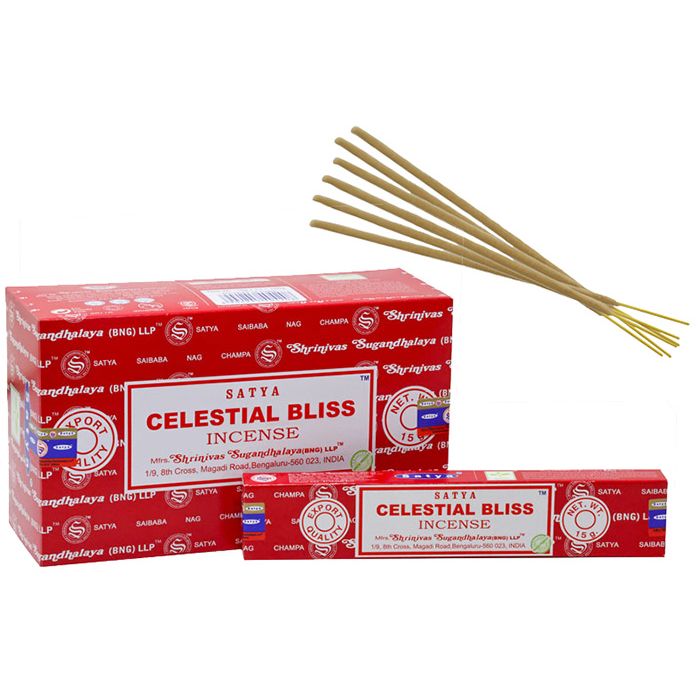 1 pack Satya Perfumed Incense Sticks - Celestial Bliss
