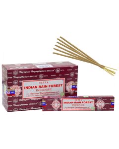 1 pack Satya Perfumed Incense Sticks - Indian Rain Forest
