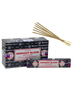 1 pack Satya Perfumed Incense Sticks - Midnight Bloom