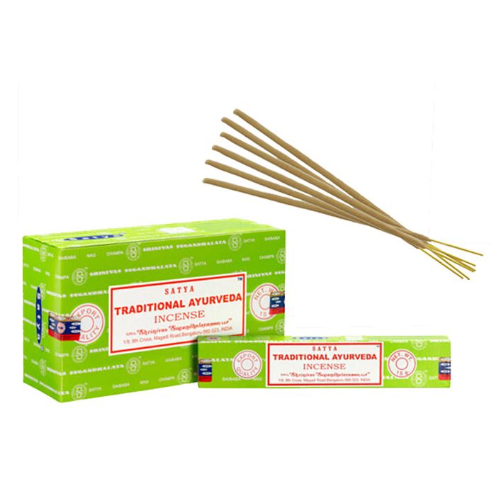 1 pack Satya Perfumed Incense Sticks - Eucalyptus