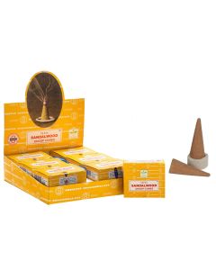 1pc Satya Perfumed Dhoop Cone - Sandal Wood