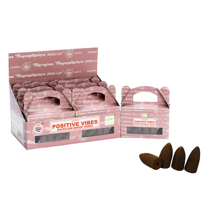 1pc Satya Backflow Dhoop Cones - PositiveVibes
