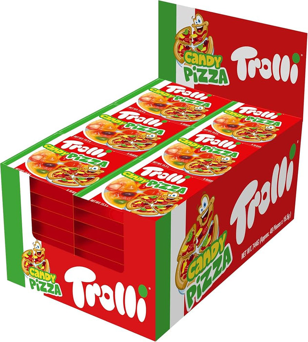 1pc Trolli Gummi Pizza Box 15.5g