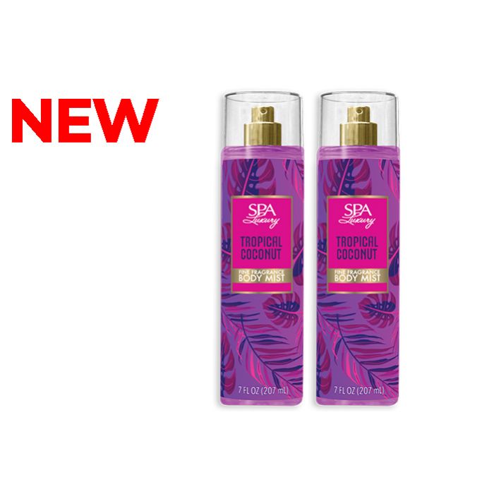 1pc Spa Luxury Body Mist - Tropical Coconut 207ml