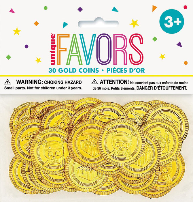 84776 - 30 Treasure Gold Coins