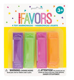 1pack Harmonicas 4pcs