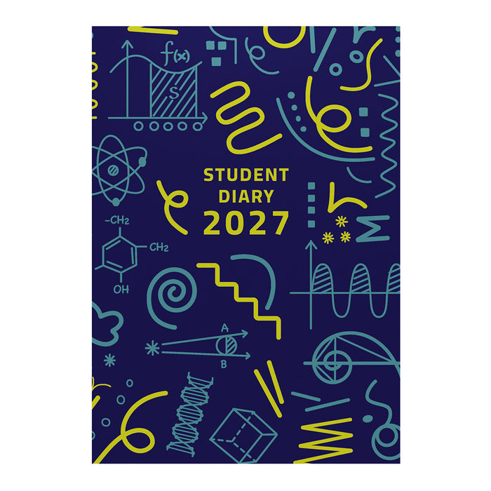 Collins A5 Week to View Year 2027 Student Casebound Diary