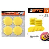 12pcs Foam Polish Applicator Pads