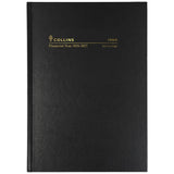 Collins A4 Day to Page FY26/27 Diary Black