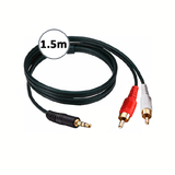 3.5mm S/Plug to 2RCA Plug