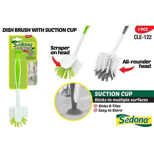 1pce Suction Kitchen Brush
