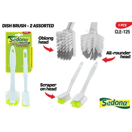 1pack Kitchen Brush Set 2pce