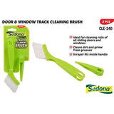 1Pce Track Cleaning Brush w/Scraper